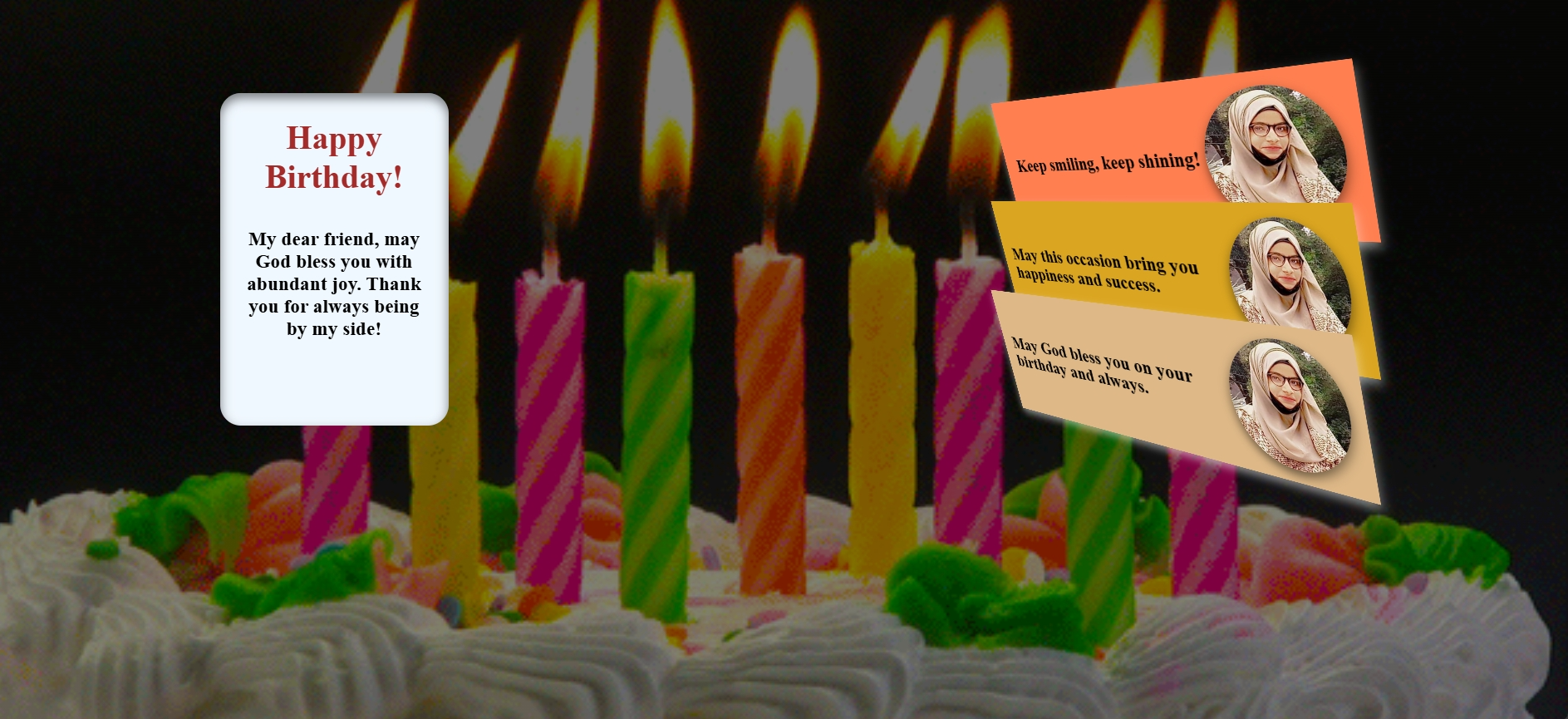 Birthday Card project